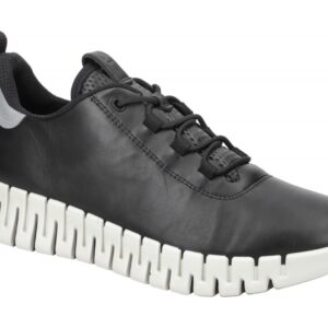 Ecco GRUUV 21820360719 schwarz - bequeme Halbschuhe f?r Damen