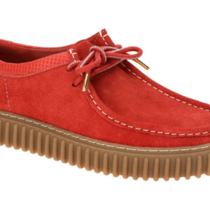 Clarks TORHILL LO 26180908 7 rot - bequeme Halbschuhe f?r Herren