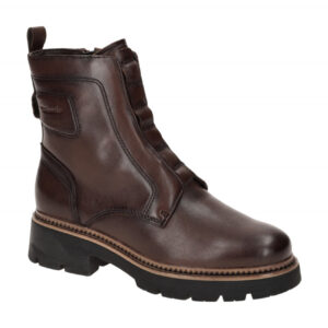 Tamaris Stiefelette Boots braun cognac Leder 1-25420-43