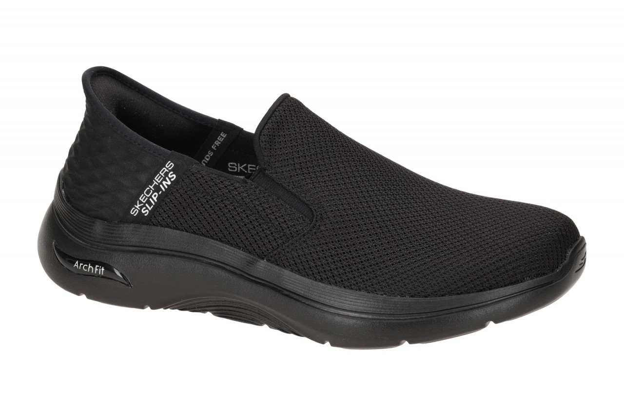 Skechers GO WALK ARCH FIT 2.0 216600 BBK schwarz - Slipper f?r Herren 1 Skechers GO WALK ARCH FIT 2.0 216600 BBK schwarz - Slipper f?r Herren