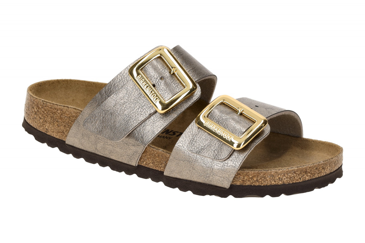 Birkenstock SYDNEY CUSHION BUCKLE 1029372 taupe - Pantolette f?r Damen 1 Birkenstock SYDNEY CUSHION BUCKLE 1029372 taupe - Pantolette f?r Damen