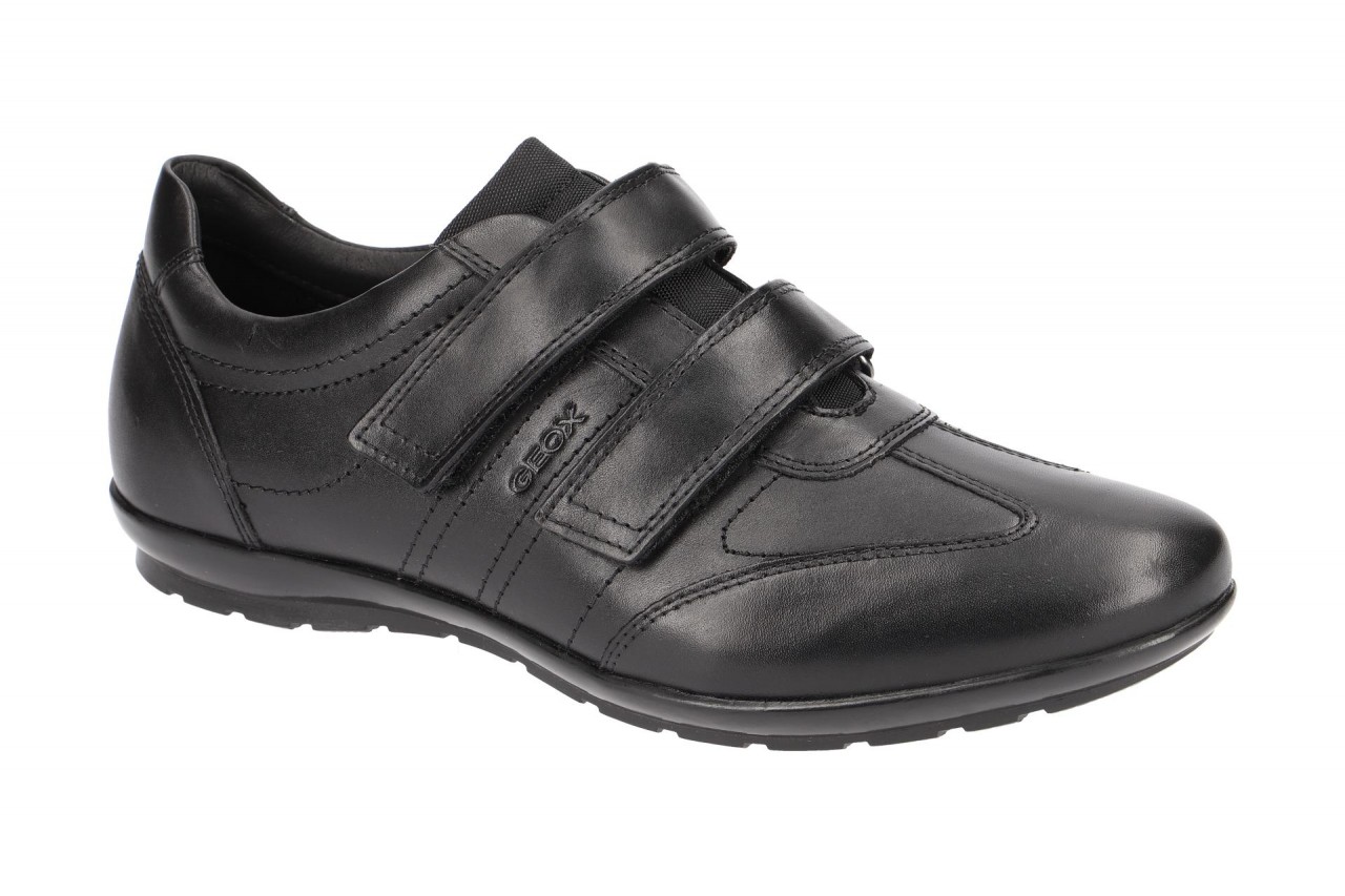 Geox Respira Symbol D Halbschuhe in schwarz Klettverschluss 1 Geox Respira Symbol D Halbschuhe in schwarz Klettverschluss