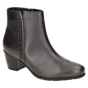 Gabor 55.524.69 dunkel-grau - elegante Stiefelette f?r Damen