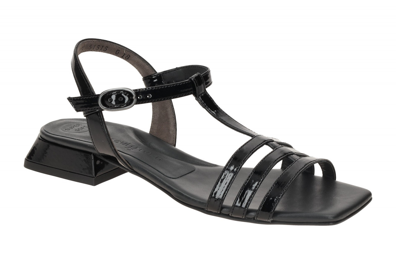 Paul Green 6150-02 schwarz - Riemchen Sandale f?r Damen 1 Paul Green 6150-02 schwarz - Riemchen Sandale f?r Damen