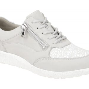 Waldl?ufer 634K02 302 013 hell-grau - bequeme Halbschuhe f?r Damen