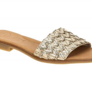 Paul Green 6139-01 grau - elegante Pantolette f?r Damen