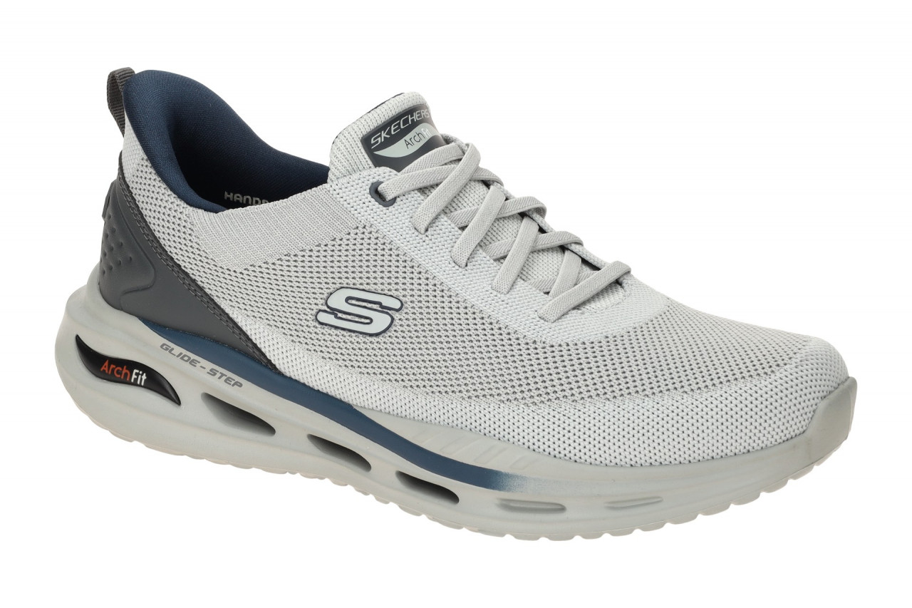 Skechers ARCH FIT ORVAN 210994 LTGY grau - bequeme Slipper f?r Herren 1 Skechers ARCH FIT ORVAN 210994 LTGY grau - bequeme Slipper f?r Herren