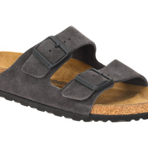 Birkenstock ARIZONA BS 1028592 dunkel-grau - bequeme Pantolette f?r Damen