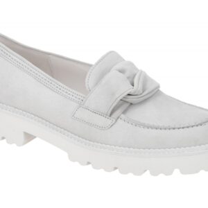 Gabor 25.242.19 hell-grau - elegante Slipper f?r Damen