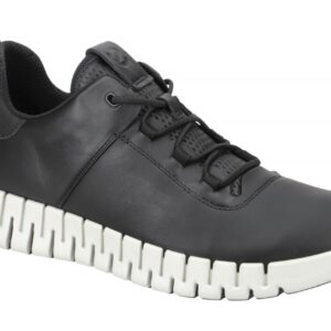 Ecco GRUUV 52520451052 schwarz - bequeme Halbschuhe f?r Herren