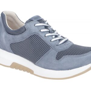 Gabor ROLLINGSOFT 66.946.34 hell-blau - bequeme Halbschuhe f?r Damen