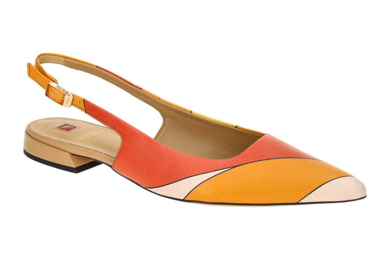 H?gl SOPHIE 9-10 1948 4299 orange - Sling Pumps f?r Damen 1 H?gl SOPHIE 9-10 1948 4299 orange - Sling Pumps f?r Damen