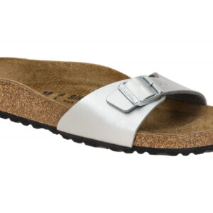 Birkenstock MADRID BS 40413 silber - Pantolette f?r Damen