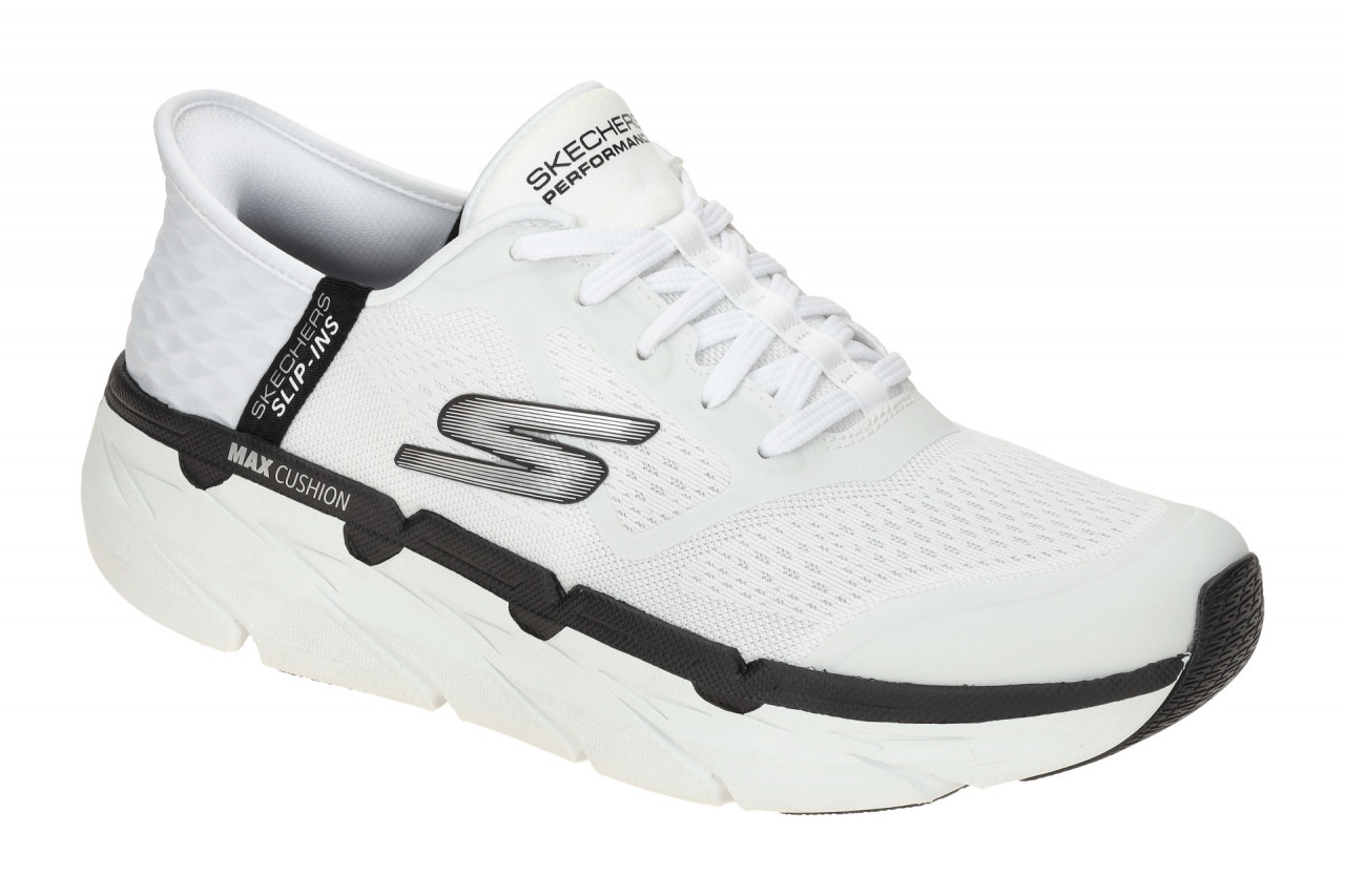 Skechers MAX CUSHIONING PREMIER 220313 WBK wei? - sportliche Halbschuhe f?r H... 1 Skechers MAX CUSHIONING PREMIER 220313 WBK wei? - sportliche Halbschuhe f?r H...