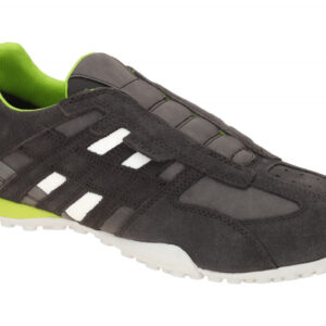 Geox SNAKE U4507B 022EKC1E3S dunkel-grau - Slipper f?r Herren