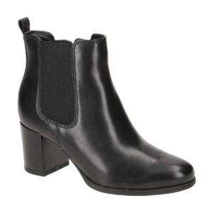 Tamaris Ankle Boots Stiefelette schwarz Leder 1-25377-41