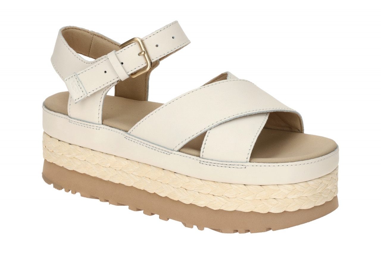 UGG AUBREY ANKLE STRAP 1169650 JSM wei? - Riemchen Sandale f?r Damen 1 UGG AUBREY ANKLE STRAP 1169650 JSM wei? - Riemchen Sandale f?r Damen