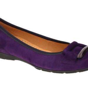 Gabor 54.166.13 violett - Ballerina - Halbschuhe - Slipper f?r Damen