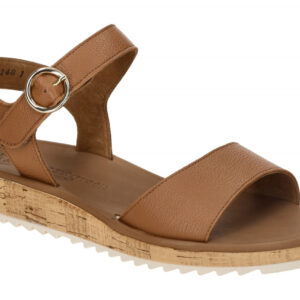 Paul Green 7134-01 braun - Riemchen Sandale f?r Damen