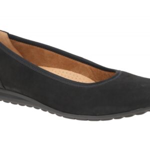 Gabor 72.620.47 schwarz - Ballerina - Halbschuhe - Slipper f?r Damen