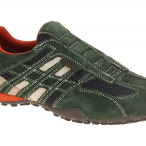 Geox SNAKE U4207L 02214C1300 grau - sportliche Slipper f?r Herren