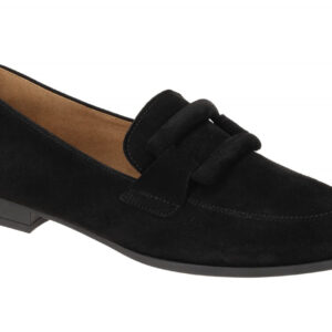 Gabor 75.273.17 schwarz - elegante Slipper f?r Damen