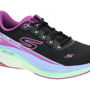 Skechers MAX CUSHIONING PROPULSION 128901 BKPR schwarz - Sportschuhe f?r Damen
