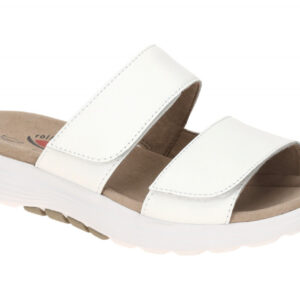 Gabor ROLLINGSOFT 66.811.50 wei? - bequeme Pantolette f?r Damen