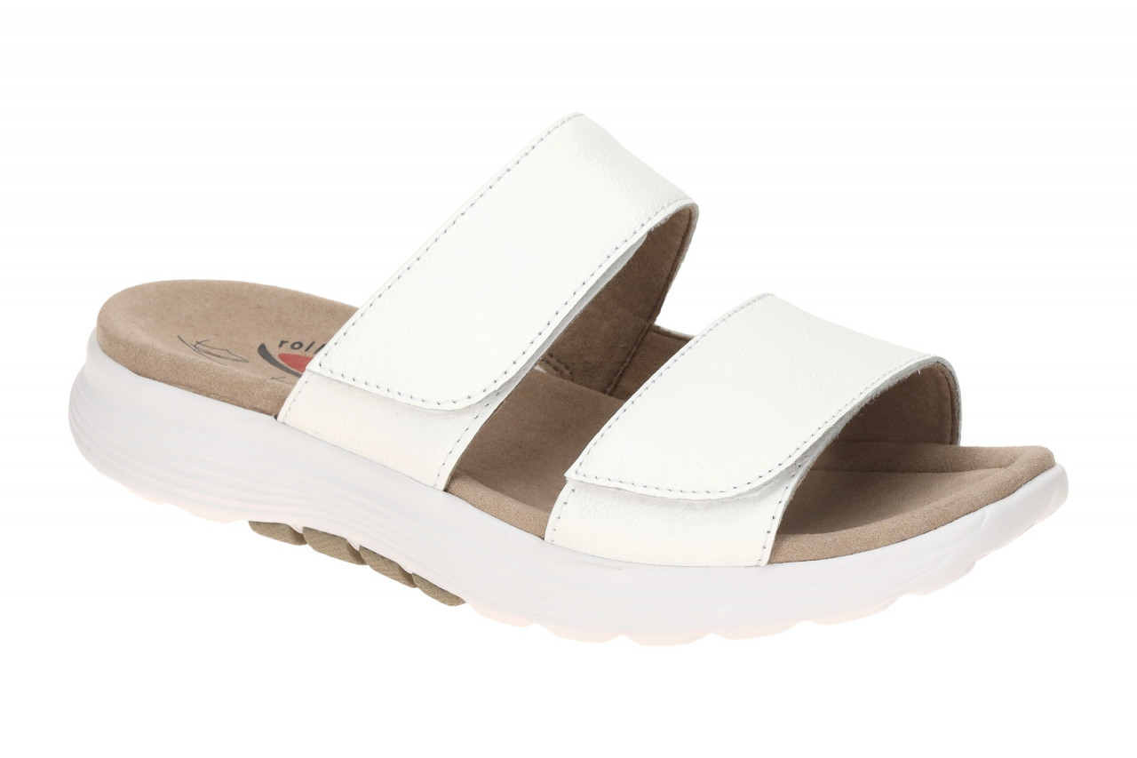 Gabor ROLLINGSOFT 66.811.50 wei? - bequeme Pantolette f?r Damen 1 Gabor ROLLINGSOFT 66.811.50 wei? - bequeme Pantolette f?r Damen