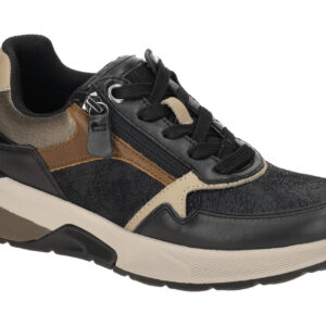 Gabor ROLLINGSOFT 76.847.65 schwarz - bequeme Halbschuhe f?r Damen