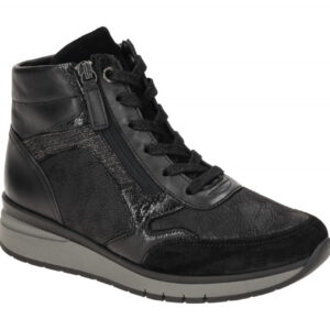 Gabor 56.708.67 schwarz - bequeme Stiefelette f?r Damen