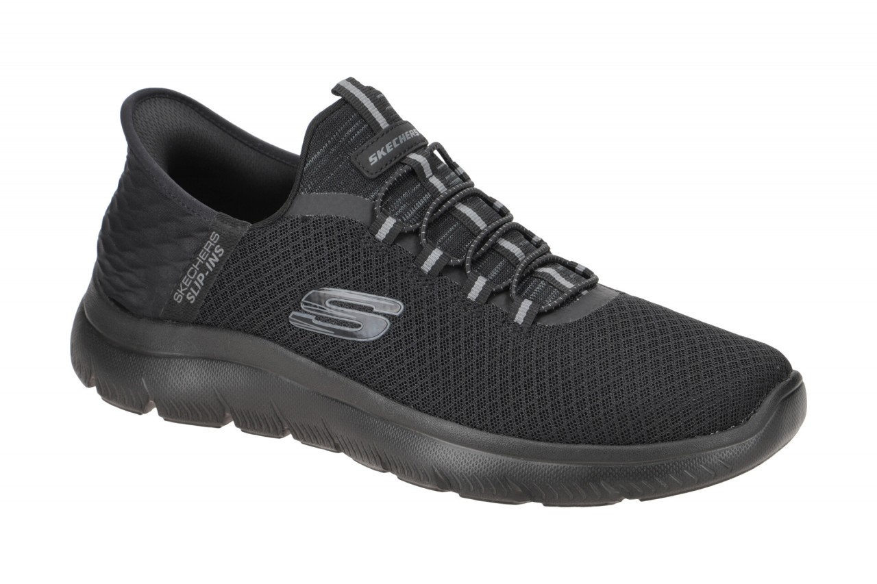 Skechers SUMMITS 232457 BBK schwarz - Slipper f?r Herren 1 Skechers SUMMITS 232457 BBK schwarz - Slipper f?r Herren