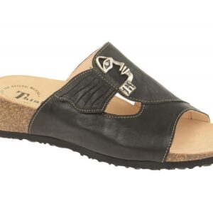 Think MIZZI 3-000124-0010 schwarz - bequeme Pantolette f?r Damen