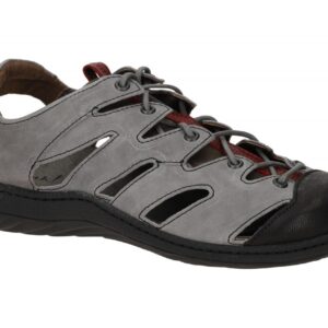 Think CHANGE 3-000785-2000 grau - bequeme Sandale f?r Herren