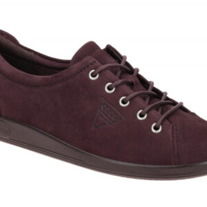 Ecco SOFT 2.0 20650302385 violett - bequeme Halbschuhe f?r Damen