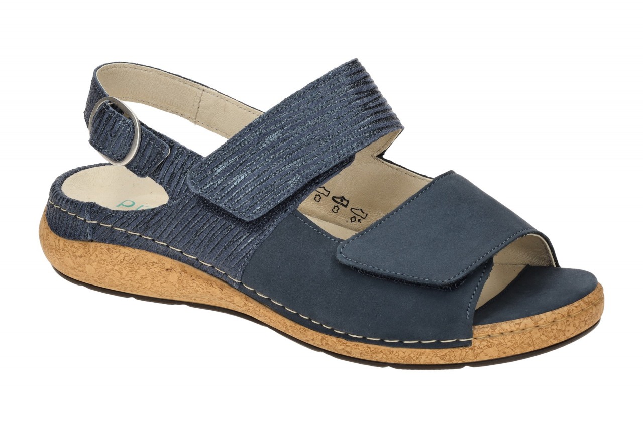 Waldl?ufer K 681003 200 206 blau - Sandalette f?r Damen 1 Waldl?ufer K 681003 200 206 blau - Sandalette f?r Damen