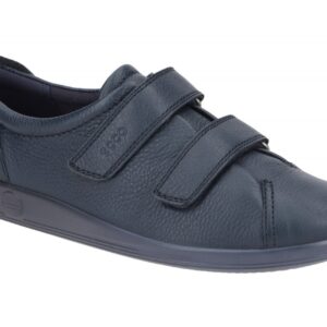 Ecco SOFT 2.0 20651301038 dunkel-blau - bequeme Slipper f?r Damen
