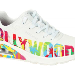 Skechers UNO 177995 WMLT wei? - sportliche Halbschuhe f?r Damen