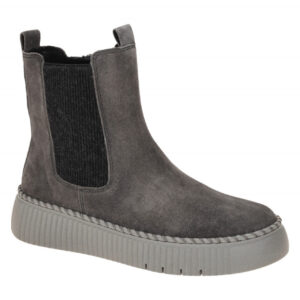 Gabor 73.540.19 grau - bequeme Stiefelette f?r Damen