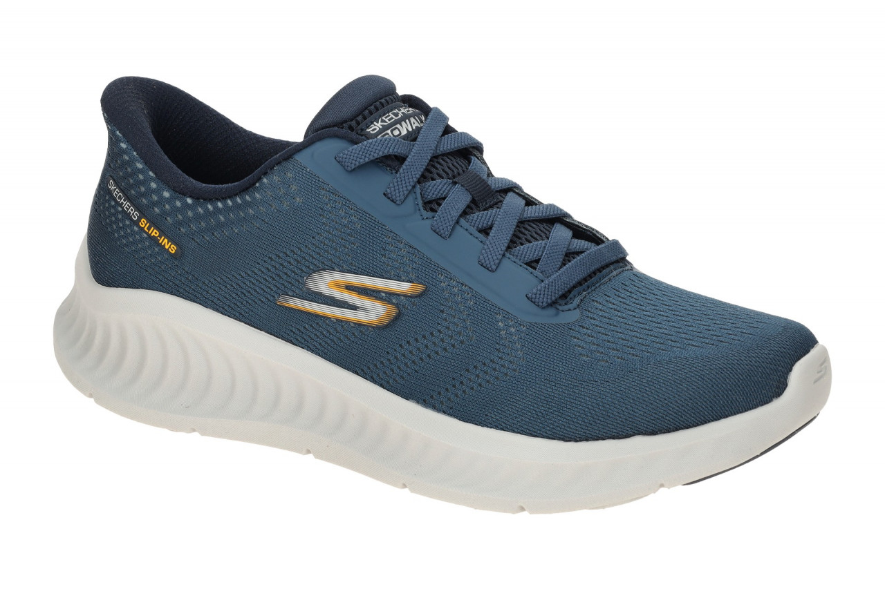 Skechers GO WALK NOW 216375 NVY blau - sportliche Slipper f?r Herren 1 Skechers GO WALK NOW 216375 NVY blau - sportliche Slipper f?r Herren