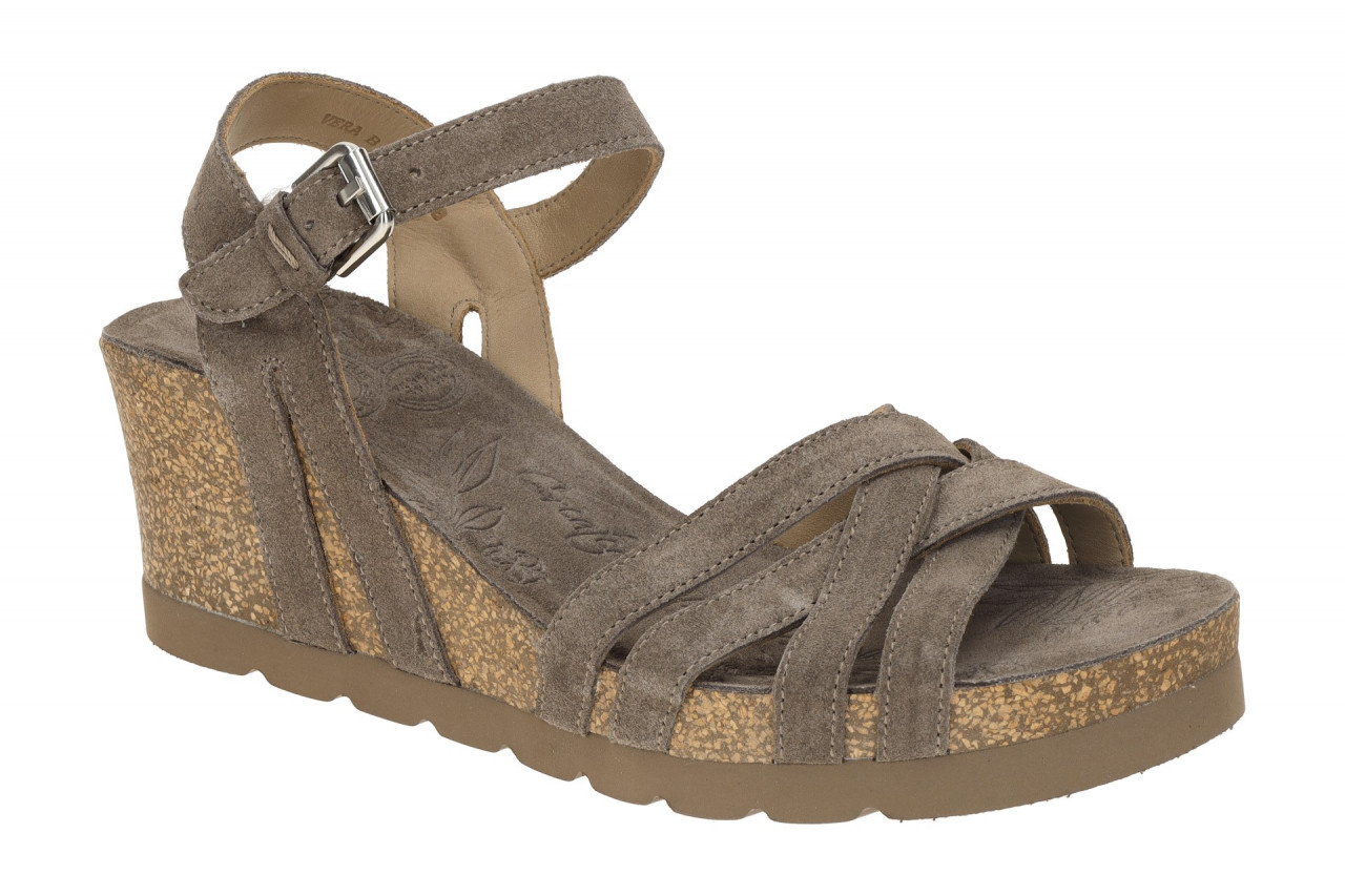 Panama Jack Vera B5 grau - Riemchen Sandale f?r Damen 1 Panama Jack Vera B5 grau - Riemchen Sandale f?r Damen