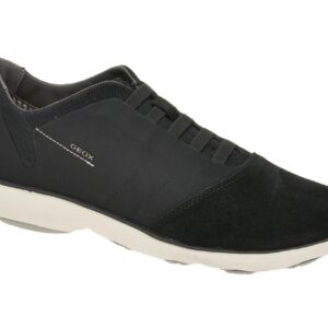 Geox Respira Nebula B Sneaker in schwarz wei? Herren Halbschuhe
