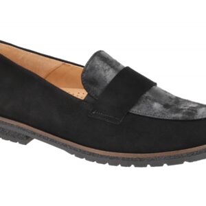 Gabor FLORENZ 32.042.67 schwarz - bequeme Slipper f?r Damen