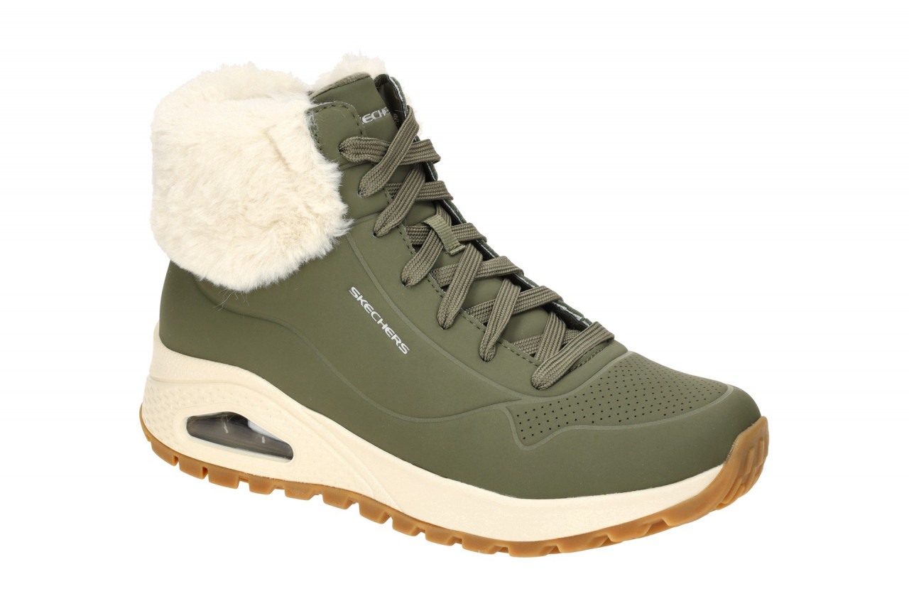Skechers UNO 167274/OLV olive - Mid Cut Sneakers f?r Damen 1 Skechers UNO 167274/OLV olive - Mid Cut Sneakers f?r Damen