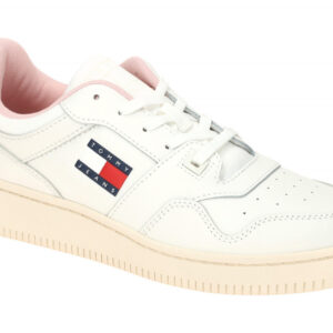 Tommy Hilfiger TJW RETRO BASKET ESS EN02505 TIO offwhite - sportliche Halbsch...