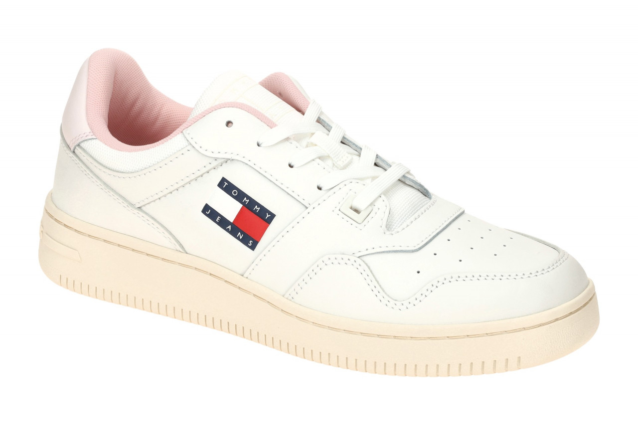 Tommy Hilfiger TJW RETRO BASKET ESS EN02505 TIO offwhite - sportliche Halbsch... 1 Tommy Hilfiger TJW RETRO BASKET ESS EN02505 TIO offwhite - sportliche Halbsch...