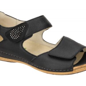 Waldl?ufer HELIETT 342H80 300 001 schwarz - Sandalette f?r Damen