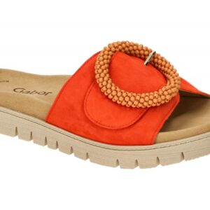 Gabor 63.745.15 orange - Pantolette f?r Damen