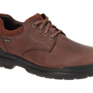 Clarks ROCKIE WALK GTX 26173465 7 braun - bequeme Halbschuhe f?r Herren