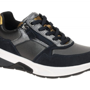 Gabor ROLLINGSOFT 76.847.46 dunkel-blau - bequeme Halbschuhe f?r Damen